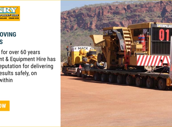 Henry Plant & Equipment Hire Pty Ltd. - Lithgow, NSW. Earthmoving Services