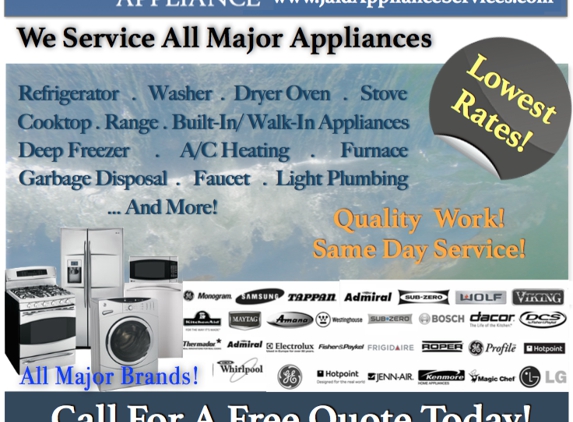 Jaid Appliance Repair - Anaheim, CA