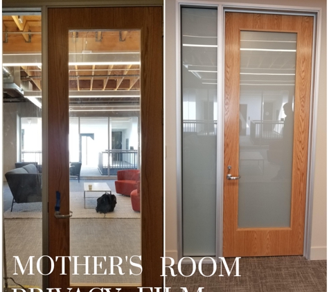 Reflections Glass Tinting, Inc. - Livermore, CA. Mother's room