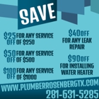 Plumber Rosenberg TX