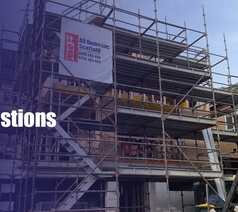 All Domestic Scaffold - Ringwood, VIC. Best Suggestions