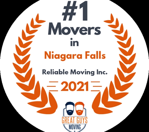 Reliable Moving Inc. - Niagara Falls, NY. You deserve the best
Call 716-990-2701