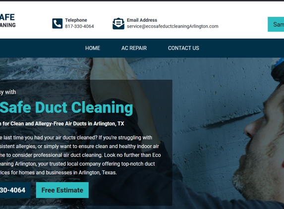 Eco Safe Duct Cleaning Arlington - Arlington, TX