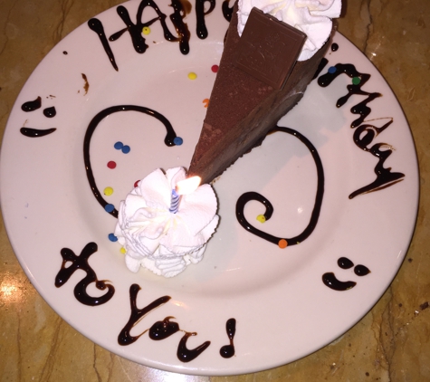 The Cheesecake Factory - Arcadia, CA. Celebrate your birthday at Cheesecake Factory