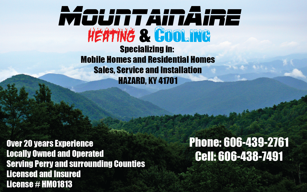 MountainAire Heating & Cooling 1257 High Rock Rd, Hazard