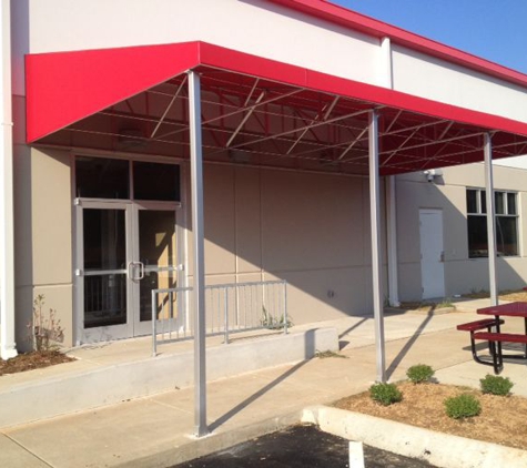 Awnings & Canopies Over Tennessee - Cumberland City, TN. Awning installed in Clarksville Tn. 