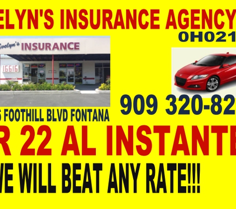 EVELYN'S INSURANCE AGENCY - Fontana, CA