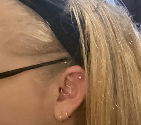 Pierced Off - Katoomba, NSW. My new daith piercing