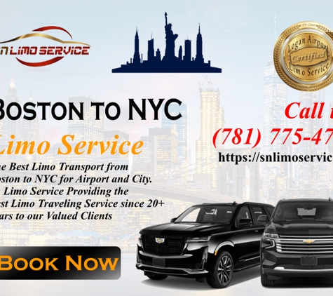 SN Limo Service - Norwell, MA. Sn Limo Service Launch the New Service in Era, Boston to NYC Limo Service https://snlimoservice.us/boston-to-nyc/ 