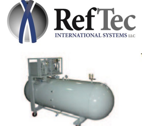 Reftec International Systems - Largo, FL. Cheetah Tanked for Low Pressure Recovery