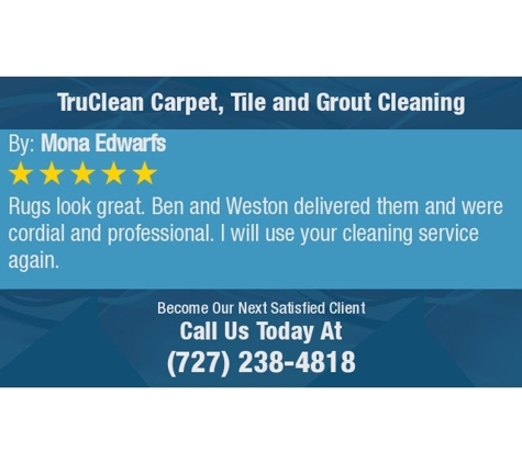 Truclean Carpet, Tile & Grout Cleaning - Seminole, FL