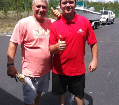 Americas Movers Inc. - Miami, FL. Mr. Guido with driver Anthony all moved in to his retirement house! Stress free moving!