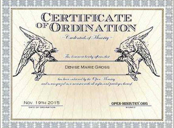 Mobile Notary & Ordained Minister - Denver, CO