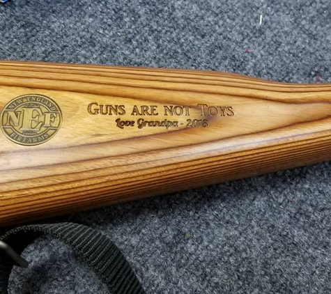 Mid South Engravers - Pearl, MS. Engraved gun handle