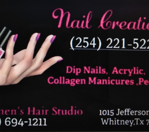 Nail creations - Whitney, TX. New location