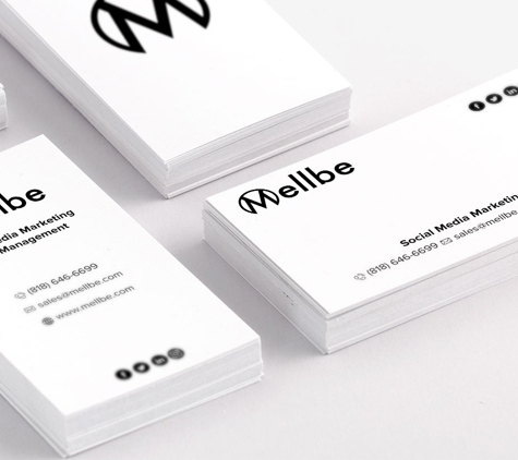 Amberd Design Studio - Los Angeles, CA. The Mellbe Business Cards