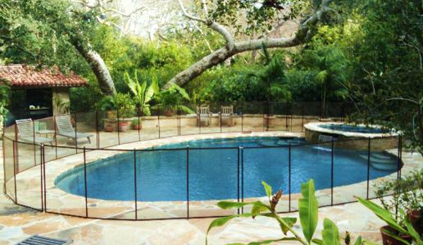 Safeguard Mesh Glass Pool Fence - Beverly Hills, CA