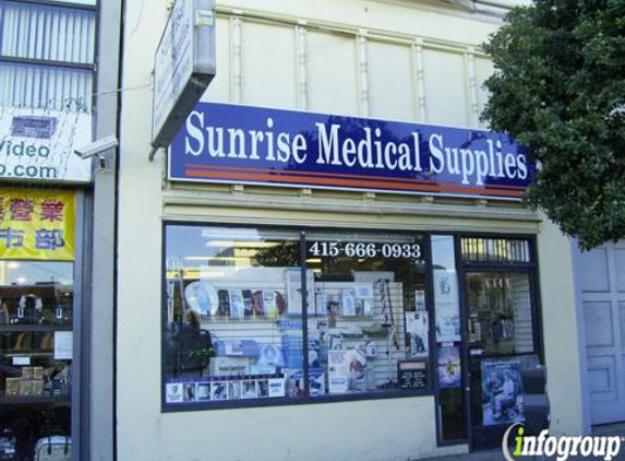 Sunrise Medical Supplies - San Francisco, CA