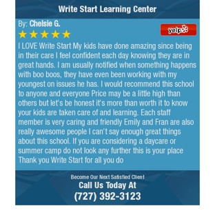 Write Start Learning Center - Seminole, FL