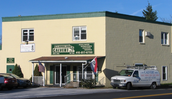 J W Calvert Mfg Co - Baldwin, MD