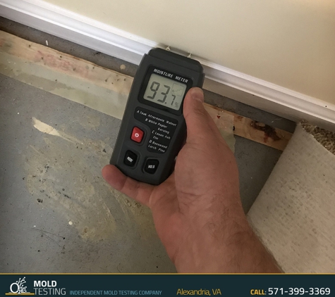 O2 Mold Testing of Alexandria - Alexandria, VA. Mold Inspection