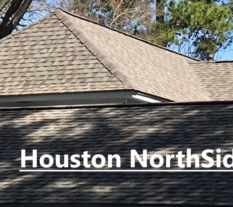 Houston Northside Roofing - Spring, TX. New Roof in Conroe Landmark Weathered Wood