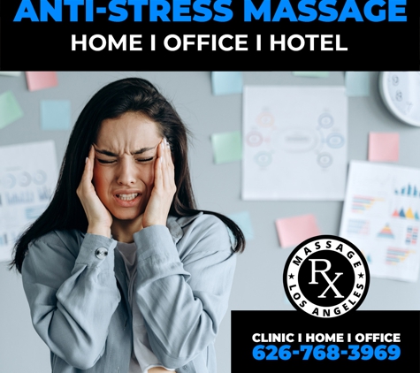 Massage Rx- Professional Massage Therapy Burbank - Burbank, CA. Stress Massage Therapy