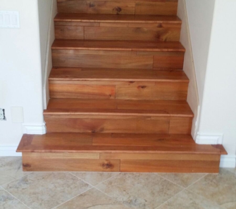 Pro Choice Decor - Chino Hills, CA. Hardwood Floors New banisters install and painting stairway