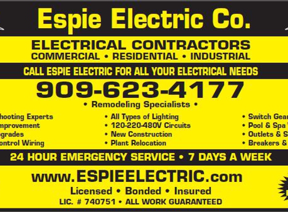 Espie Electric Co. - Pomona, CA