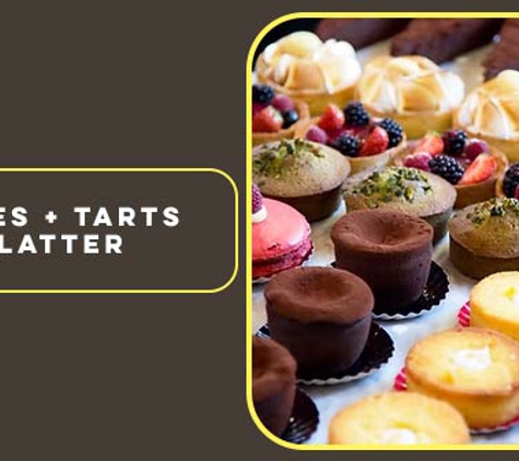Tango Cafe and Catering - Unanderra, NSW. Cakes + Tarts Platter