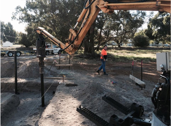 Mark Joes Screw Piles - Martin, WA