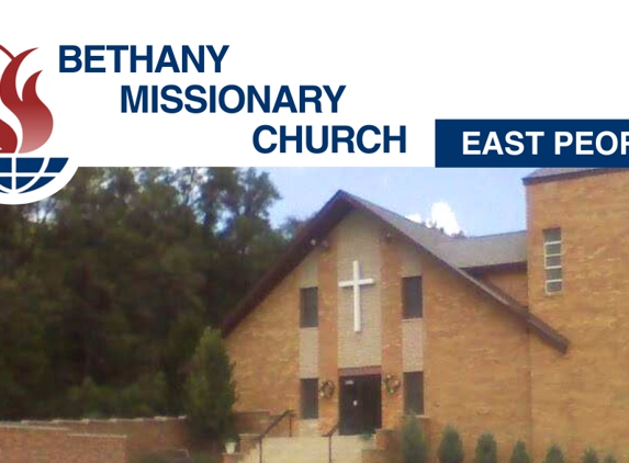 Bethany Missionary Church - East Peoria, IL. Join us! 
Sunday Worship 10:30 am