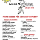 Global MasterMinds Tax Service