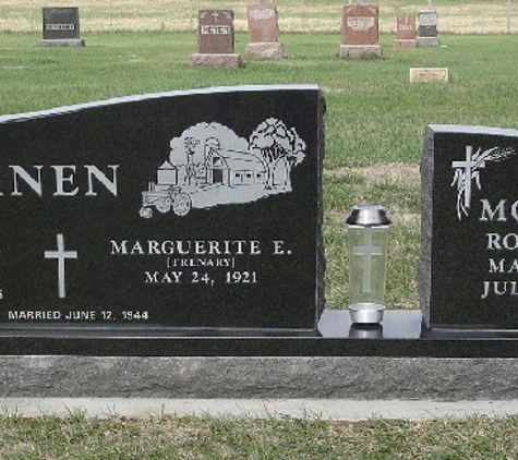 Shafer Memorials - Mitchell, SD