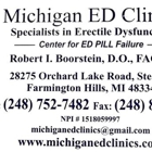 Michigan ED Clinics