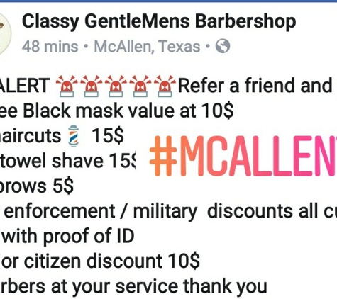 Classygentlemens Barbershop - McAllen, TX