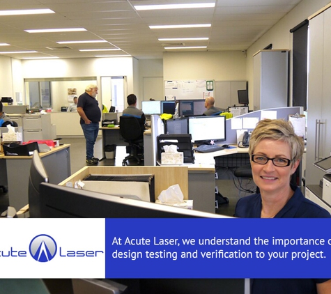 Acute Laser - Carole Park, QLD. At Acute Laser, we understand the importance of design testing and verification to your project.