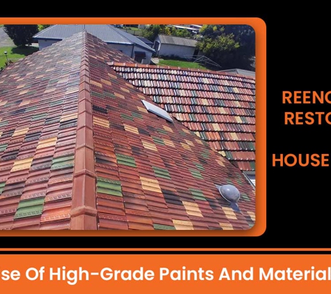 Reeno's Roof Restoration & House Painting - Mandurah, WA. Use Of High-Grade Paints And Materials
