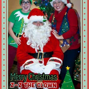 ZZ the Clown - El Paso, TX. Invite Santa to your event