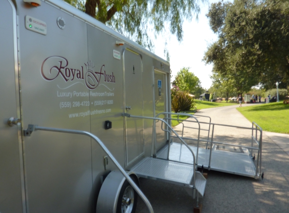 Royal Flush Luxury Portable Restroom Trailers - Fresno, CA