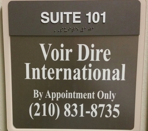Voir Dire International, LLC - Katy, TX
