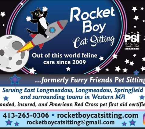 Rocket Boy Cat Sitting - East Longmeadow, MA