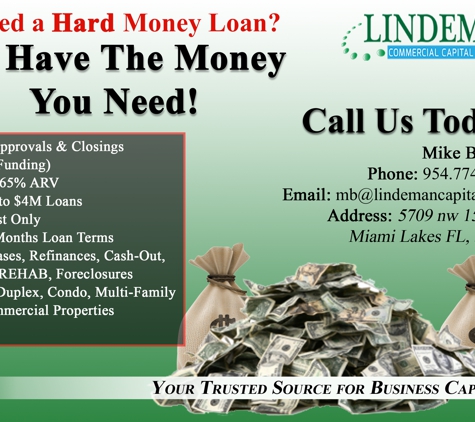 Lindeman Capital Lending - Miami Lakes, FL