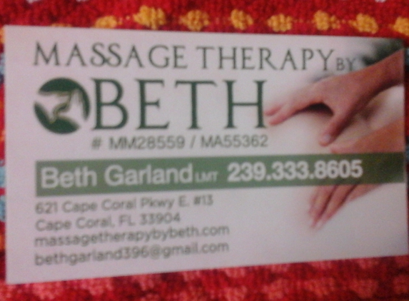 Massage Therapy by Beth - Cape Coral, FL
