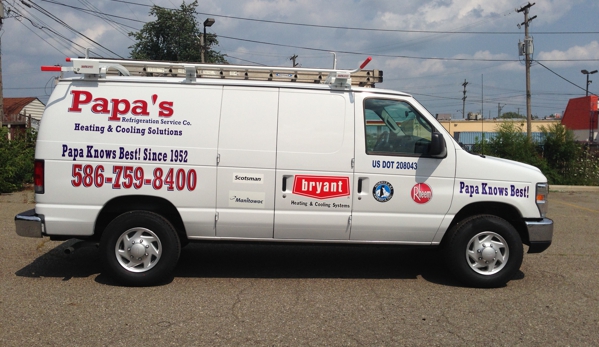 Papa's Refrigeration Service Company - Warren, MI