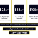 Lewisville TX Dryer Vent Cleaning - Carpets & Rugs-Layers Equipment & Supplies