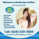 Lake Massage and Wax Spa - Massage Therapists