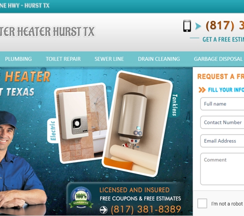 Water Heater Hurst TX - Hurst, TX. Water Heater Hurst TX