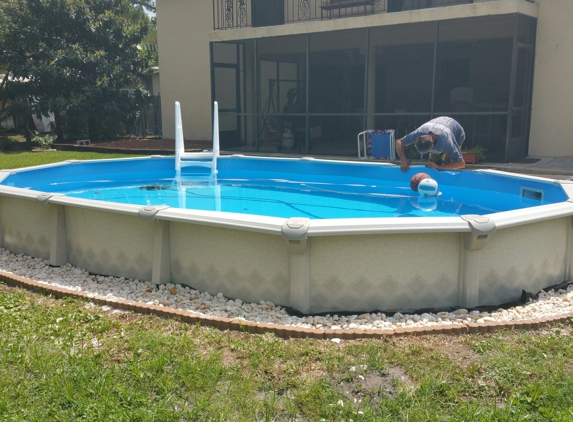 Around The Bay Pools LLC - Saint Petersburg, FL. You also have the option to bury your pool up to 3-3 1/2' in the ground.