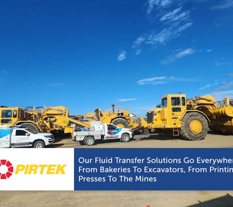 Pirtek North West - South Burnie, TAS. Our Fluid Transfer Solutions Go Everywhere From Bakeries To Excavators, From Printing Presses To The Mines